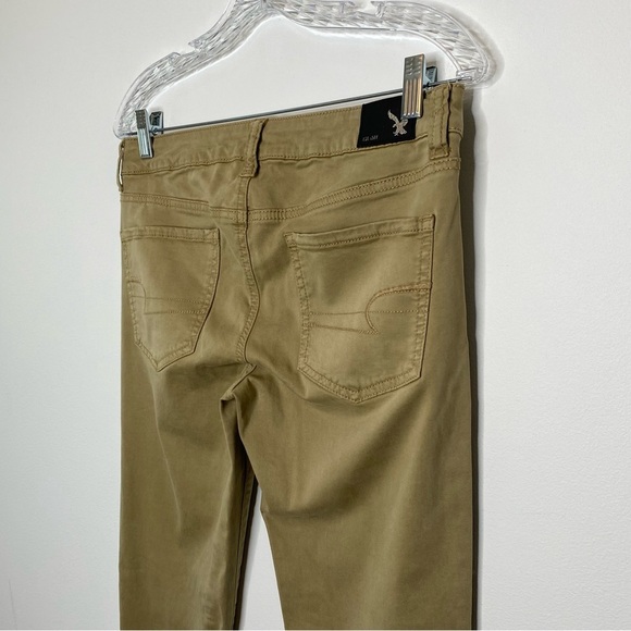 American Eagle Outfitters Khaki Sateen Jegging - Picture 4 of 10